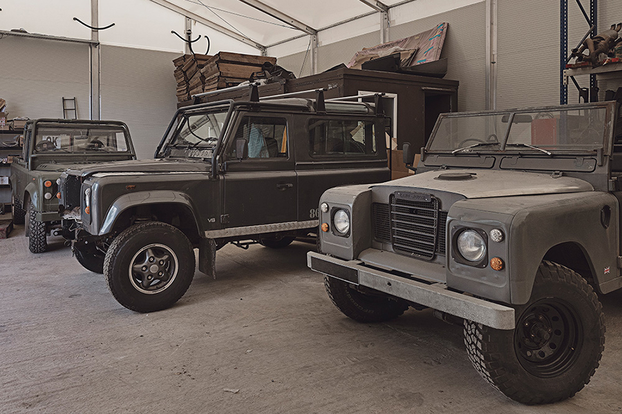 Kingsley classic Range Rover donar car selected